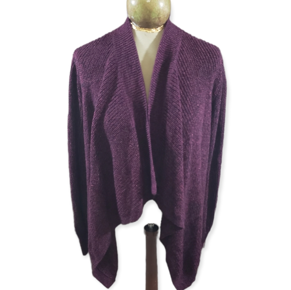 Candie's Long Sleeve Sweater Cardigan Size Medium